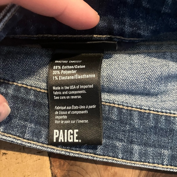 Paige mens jeans sz 34x32 - Picture 4 of 6